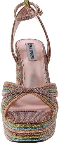 Steve Madden Women's Laurel Heeled Sandal RAINBOW, 6 in Saudi Arabia