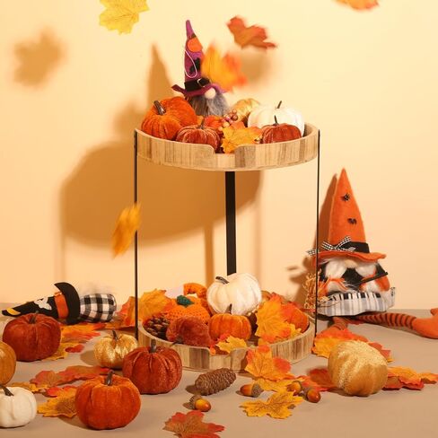 12pcs الخريف المخملية ديكورات القرع ، النسيج المزيف مصغرة مخملية الاصطناعية القرع أوراق القيقب وأرجل الاصطناعية لمزرعة الخريف حصاد عيد الشكر حفل زفاف حفل زفاف المنزل in Kuwait