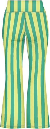Kids Cute Print Summer Athletic Soft Outfits Yoga Pants for Girls Bell Bottom Flare Leggings High Waist Trouser in Saudi Arabia
