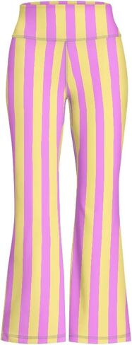 Kids Cute Print Summer Athletic Soft Outfits Yoga Pants for Girls Bell Bottom Flare Leggings High Waist Trouser in Saudi Arabia