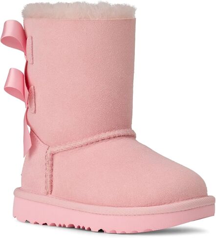 UGG Girls Bailey Bow II Fashion Boot, Ribbon Candy, 12 Little Kid in Saudi Arabia