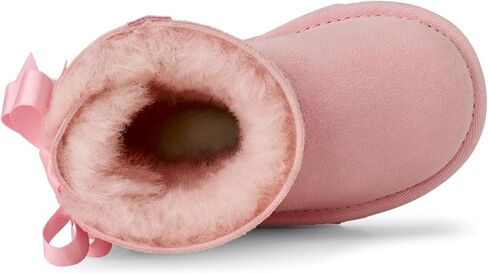 UGG Girls Bailey Bow II Fashion Boot, Ribbon Candy, 12 Little Kid in Saudi Arabia