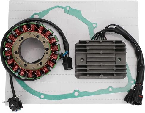 Magneto Coil Stator + منظم الجهد + حشية ASSY FIT لـ SUZUKI Intruder VL 800 VOLUSIA 2001-2004 32101-41F00 in Saudi Arabia