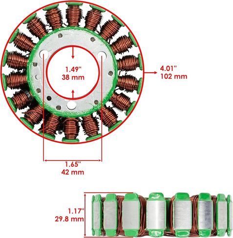 Caltric Stator & منظم المقوم متوافق مع Kawasaki VN750 Vulcan 750 1986-2006 دراجة نارية in Saudi Arabia