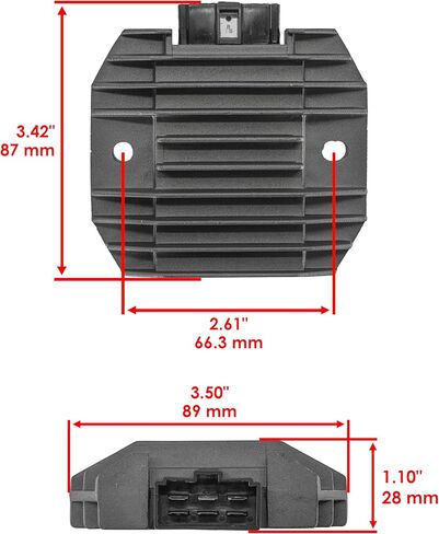 Caltric Stator & منظم المقوم متوافق مع Kawasaki VN750 Vulcan 750 1986-2006 دراجة نارية in Saudi Arabia