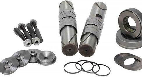 MyTee Products King Pin Kit للشاحنات - لا توجد مجموعة كاملة من إصلاحات التوجيه الأمامية مع الأجهزة تستبدل 308-317 K981R FF981 KP981R R202003 in Kuwait