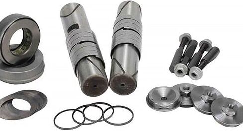 MyTee Products King Pin Kit للشاحنات - لا توجد مجموعة كاملة من إصلاحات التوجيه الأمامية مع الأجهزة تستبدل 308-317 K981R FF981 KP981R R202003 in Kuwait