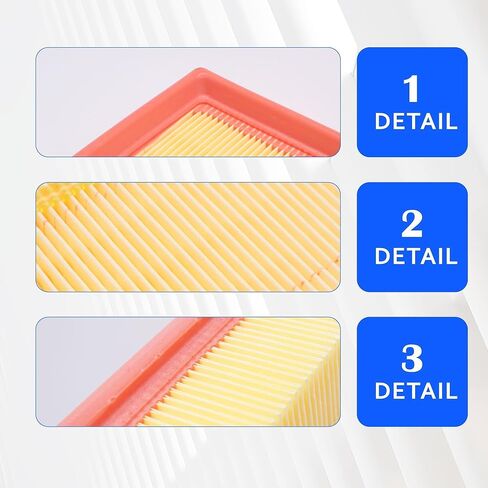 68233626AA 2 PCS Cabin Air Filter متوافق مع Jeep Wrangler 2011 2012 2013 2014 2015 2015 2017 ، Wrangler JK 2018 3.6L 3.8L V6 استبدال لـ CF11777 in Saudi Arabia