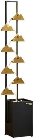 Decor Modern Elegant Circulating Water Ornaments Entryway Living Room Fortune Floor Fountain Opening Housewarming Gift for Entryway in Saudi Arabia