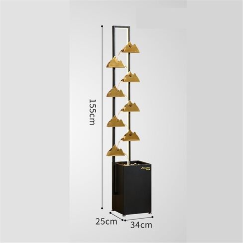 Decor Modern Elegant Circulating Water Ornaments Entryway Living Room Fortune Floor Fountain Opening Housewarming Gift for Entryway in Saudi Arabia