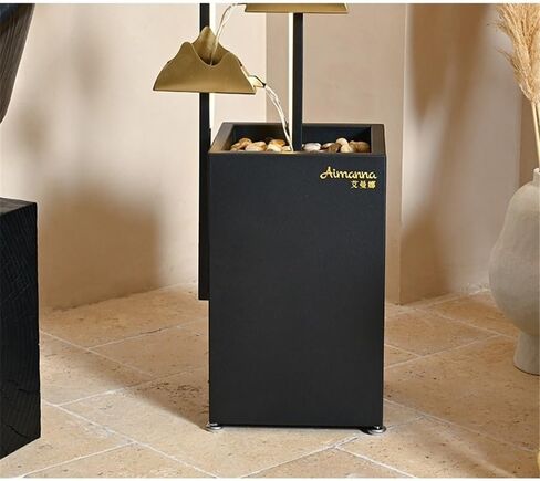 Decor Modern Elegant Circulating Water Ornaments Entryway Living Room Fortune Floor Fountain Opening Housewarming Gift for Entryway in Saudi Arabia