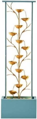 Decor Modern Luxury Flowing Decorations, Living Room Circulation, Floor Standing Fountain, Water Scenery, Housewarming Gifts for Entryway in Saudi Arabia