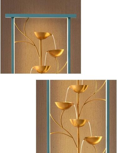 Decor Modern Luxury Flowing Decorations, Living Room Circulation, Floor Standing Fountain, Water Scenery, Housewarming Gifts for Entryway in Saudi Arabia