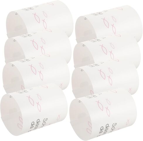LIFKOME 8pcs Plastic Cylinder Candle Covers Rustic Candle Holder for Wedding Party Decorative Tube Shades in Saudi Arabia