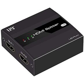 ViewHD 2 Port 1x2 Powered HDMI 1 in 2 Out Mini Splitter for 1080P & 3D | Model: VHD-1X2MN3D