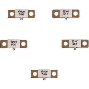 5pcs 100w 50 ohm Dummy Load 1109 Resistor DC to 6Ghz (New 5Pcs 100w 50ohm)