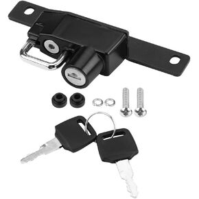 Acouto Helmet Lock, Motorcycle Right Side Alloy Helmet Lock Mount Hook Keys Locking Set for R Nine T Models 2017-2018