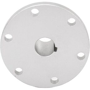 Jeanoko RC Motor Guide Shaft Coupler, Aluminium Alloy Easy to Install 1/2in RC Flange Coupling Connector for Upgrade
