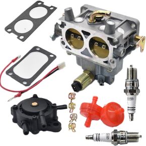 Carburetor With Fuel Pump/spark plug For Generac 0E25480ESV 0E0506 0E2548 0E25480SRV Replacement for 0G4612 0K1588 GP15000 GP17500 GT760 GT990 GTH990