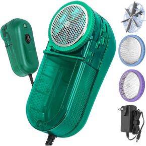 Pill Remover Fabric Shaver for Clothes-40W Power Electric Lint Remover, Industrial Sweater Pill Remover, Speed of 13000 RPM for Dry Cleaners/Clothes/Furniture/Bedding(No Charging Required)