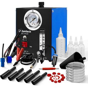 Automotive Smoke Machine Built-in Air Pump, 12V DC Smoke Leak Detector for Pipe System, EVAP System, Fuel Leakage, Leakage Diagnostic Tester