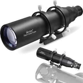 Alstar 70mm Compact Deluxe Finder & Guidescope Kit with 1.25" Double Helical Focuser