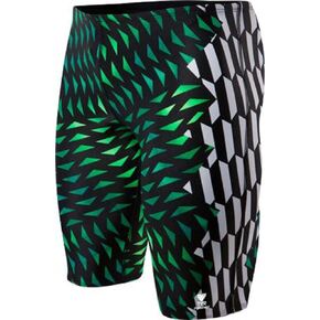 TYR SPORT Men's Cobra Kai All Over Jammer Swimsuit
