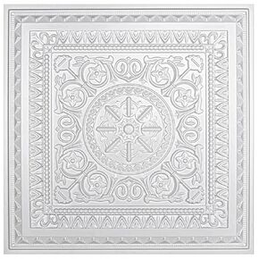 Art3d Drop Ceiling Tiles, Glue up Ceiling Tiles, 2'x2' Plastic Sheet in Antique Copper (12-Pack, 48 Sq.ft)