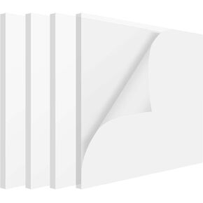 8 PCS 12 x 12 x 1/4 Inch Clear Acrylic Plexiglass Sheets, Durable Square Cast Plexiglass Panels, Plastic Plexiglass Board with Protective Films for DIY Projects, Signs, Home Decor in Kuwait