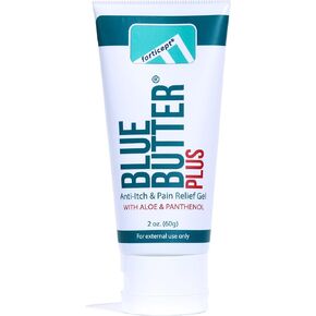 Forticept Blue Butter Dog Itching Skin Relief Cream, Hot Spot Treatment for Dogs, Dog Wound Care, Heals Skin Sores Irritation Cuts Bites Scrapes, 2 Oz