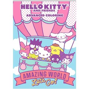 Bendon Hello Kitty and Friends Advanced Coloring Book (Amazing World Let's Go)