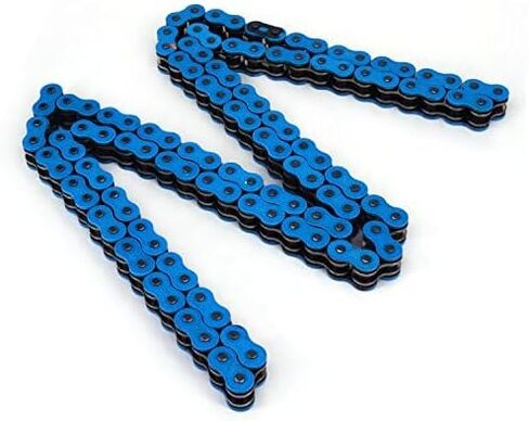 سلسلة الدراجة الترابية JFG RACING 520، Universal120 Links X Ring سلسلة محرك شديدة التحمل لـ YZ80 YZ125 YZ250 YZ250F YZ450F WR250R-أزرق in Kuwait