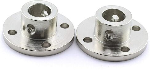 Magic&shell 2-Pack 10mm شفة رمح اقتران صلابة عالية محور معدني تحمل تركيبات DIY نموذج ملحق جامدة شفة دليل رمح المقرنة موصل المحرك in Kuwait