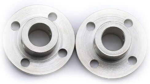 Magic&shell 2-Pack 10mm شفة رمح اقتران صلابة عالية محور معدني تحمل تركيبات DIY نموذج ملحق جامدة شفة دليل رمح المقرنة موصل المحرك in Kuwait