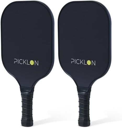 Pickleball Paddles, Pickleball Paddles Set of 2, Lightweight Fiberglass Pickleball Set, Pickle Ball Rackets 2 Pack, Pickleball Set, Pickleball Paddles, Pickle Ball Paddles Set for Men Women, Gifts in Saudi Arabia