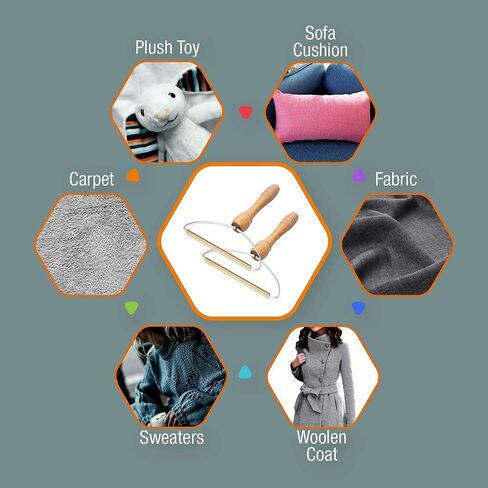 (SkyBlue) Cat,Dog Hair Remover for Carpet,Lint Roller for Pet Hair Remover for Couch,Carpet Rake for Pet Hair Removal,Portable Lint Removal for Clothes,Fuzz,Dust,Pill,Hairball,Durable Carpet Brush in Saudi Arabia