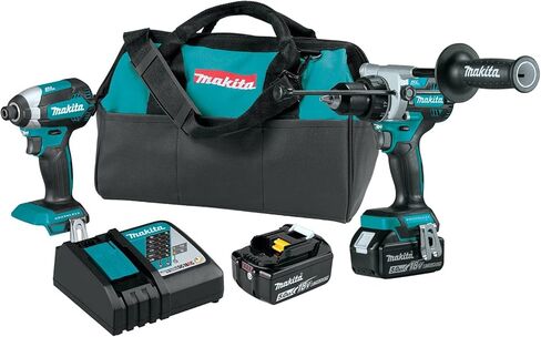 Makita XT291T 18V LXT® Lithium-Ion Brushless Cordless 2-Pc. Combo Kit (5.0Ah) in Saudi Arabia