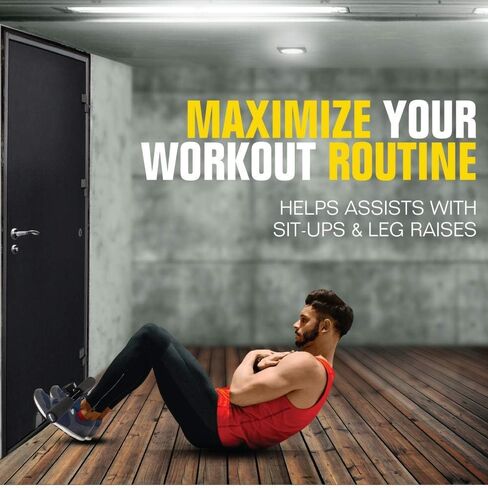 TKO Universal Fit Doorway Situp Bar, Abs Toning and Training, Adjustable in Saudi Arabia