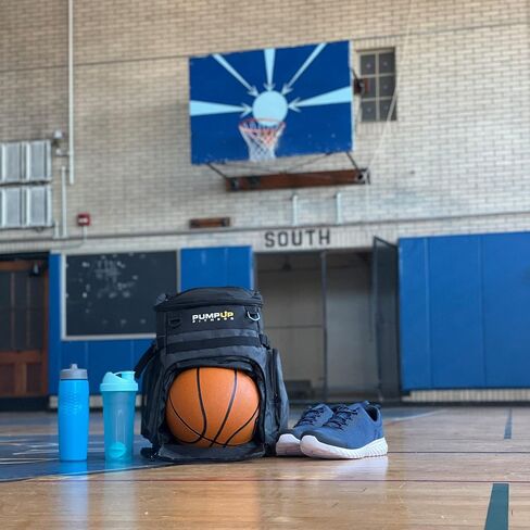 Basketball Backpack With Ball Compartment - Stylish Basketball Bag For Adult Men And Women - Perfect For Soccer And Volleyball Athletes - Large Sports Bag For All Equipment and Accessories in Saudi Arabia