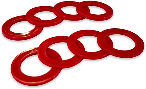Rattle Rings Washers | Nylon Recovery 3/4" Shackle Isolators | Soft Shackle Recovery Accessories Spacers Fits 7/8" Pin - Black Hole in Saudi Arabia