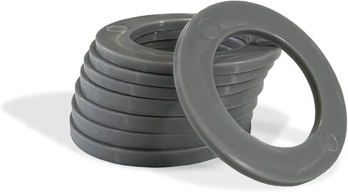 Rattle Rings Washers | Nylon Recovery 3/4" Shackle Isolators | Soft Shackle Recovery Accessories Spacers Fits 7/8" Pin - Black Hole in Saudi Arabia