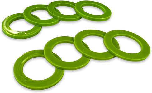 Rattle Rings Washers | Nylon Recovery 3/4" Shackle Isolators | Soft Shackle Recovery Accessories Spacers Fits 7/8" Pin - Black Hole in Saudi Arabia