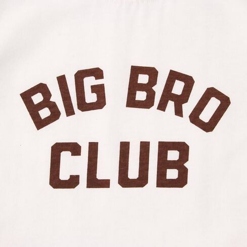CM C&M WODRO Big Brother Shirt Toddler Baby Boy Big Bro Club Letters Print T-Shirt Tees Kid Summer Short Sleeve Clothes in Saudi Arabia