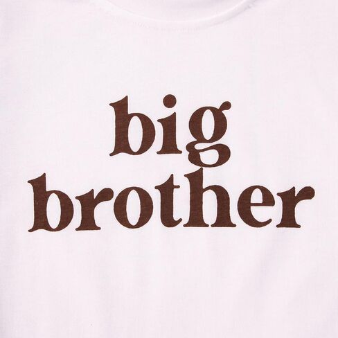 قميص Big Brother للأطفال الصغار تم ترقيته إلى إعلان الأخ الأكبر تي شيرت صيفي للأطفال بأكمام قصيرة in Kuwait