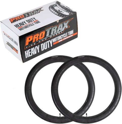 PT1037 Motorcycle Heavy Duty Inner Tube Replacement - 100/110-18" - 120/100-18" - 110/90-18" - 120/90-18" Rear - 3mm Thick - Tire Tube Compatible with HONDA HUSABERG KAWASAKI SUZUKI YAMAHA in Saudi Arabia