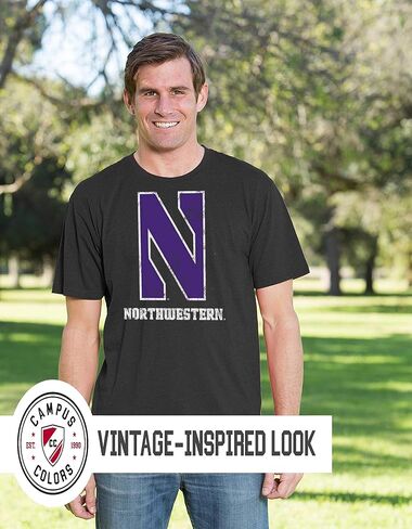 Campus Colors Adult MVP Heathered Cotton Blend T-Shirt - Logo Tshirt - Made from Ringspun - Comfort and Versatility in Saudi Arabia