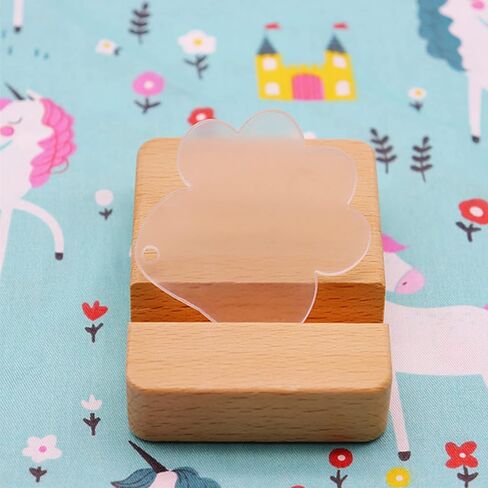 فراغات سلسلة مفاتيح أكريليك، 20 قطعة من الأكريليك على شكل مخلب القط مفتاح سلسلة مفاتيح على شكل مخلب قطة فارغة من الأكريليك الشفاف مع حلقة مفاتيح in Kuwait