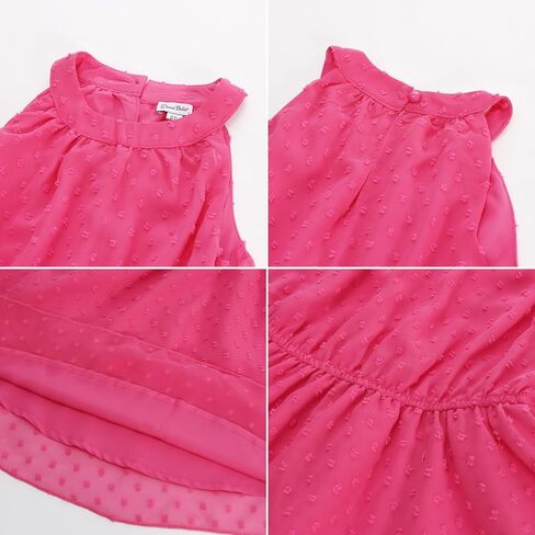 Danna Belle Girls Party Dress Halter Neck Formal Dual-Layer Dresses Size 5-14 in Kuwait