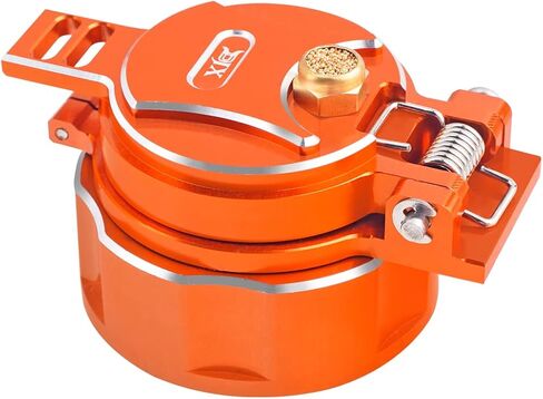 غطاء خزان الوقود السريع CNC T2 لسيارة HPI BAJA 5B 5SC km ss losi 1/5 rc (أسود) in Kuwait