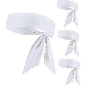 Head Tie Headband, Tie Up Sweatband for Tennis Sweat Hair Band Ninja Karate Pirates Basketball, Running, Workout in Kuwait